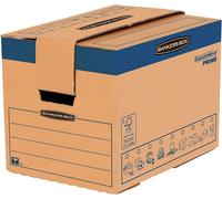 Bankers Box SmoothMove Small FastFold Moving Box Pack of 5