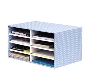 Bankers Box Style Desktop Sorter - Blue/White