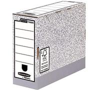 Bankers Box System A4 100mm Spine Transfer Files - Grey (Pack of 10)