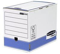 Bankers Box System A4 200mm Spine Transfer Files - Blue (Pack of 10)