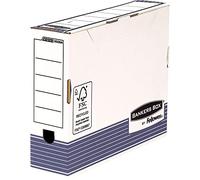 Bankers Box System 80 mm Transfer File, A4 Size - Blue, Pack of 10