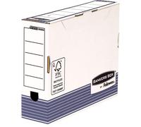 Bankers Box System A4 80mm Spine Transfer Files - Blue (Pack of 10) 80 mm Blue