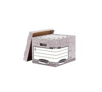 Bankers Box System Archive Boxes Grey 285(H) x 333(W) x 390(D) mm Pack of 10