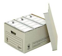 Fellowes Bankers Box System Storage Box Board Green (Pack 10) 00791-FF