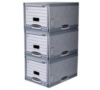 Bankers Box System Storage Drawer Grey/White (Pack of 5) 01820