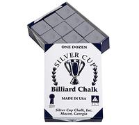 Bankers Gray Billiard Chalk Box of 12 USA