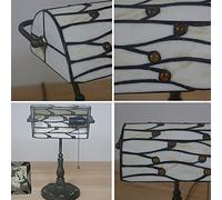 Bankers Lamp Green, Lamp Antique Table Lamp, Vintage Bankers Lamp Green Glass Desk Lamp Retro with Pull E27 Bedside Lamp Office Lamp Table Light for Office Desk Livingroom,I