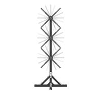 BankiE 3D Holographic Fan Screen, 3-Fan Panoramic Projection, PVC/Polyester Material, Smooth Surface, Supports WiFi Control, Ideal for Events & Exhibitions