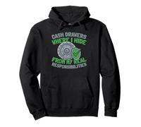 Banking Cashier - Transactions Bank Teller Pullover Hoodie
