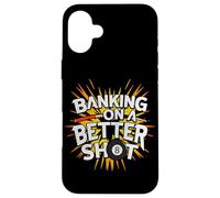 Banking On A Better Shot, Billiard Pool Player Case for iPhone 16 Plus