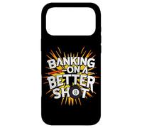 Banking On A Better Shot, Billiard Pool Player Case for iPhone 17 Pro Max