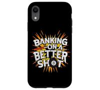 Banking On A Better Shot, Billiard Pool Player Case for iPhone XR