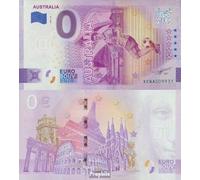 Banknote Australia 0 Euro Souvenirschein Australia uncirculated 2022 Football-WM 2022 in Katar (money for collectors - no means of payment) Soccer