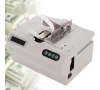 Banknote Bundling Machine with Counting Function - Adjustable Currency Strapping Tool for Document Management