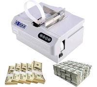 Banknote Bundling Machine with LCD Screen, Efficient Cash Packaging, 2-Second Binding Speed, Counting Function