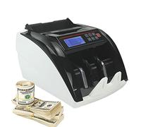Banknote Counter - High-Speed Money Counting Machine with Counterfeit Detection, Counts 1000 Notes/Min, Multi-Currency Bill Counter with LED Display