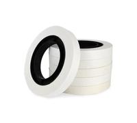 Banknote Tying Machine Intelligent Induction Strapping Hot Melt Paper Belt Binding for DIY Use(White Tape 40 Rolls)
