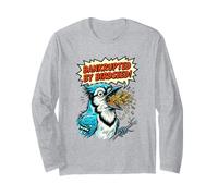 Bankrupted By Bird Seed Comic Book Pop Art Long Sleeve T-Shirt