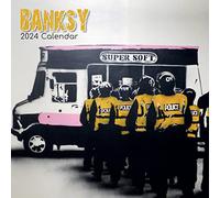 Banksy 2024 - 16-Monatskalender: Original Gifted Stationery-Kalender [Mehrsprachig] [Kalender]
