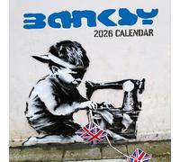 Banksy - 2026 Square Wall Calendar - by Red Robin Publishing