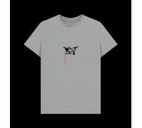 Banksy Angel Hearts Heather Grey T-Shirt apoh Light Grey XL