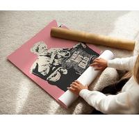 Banksy Art| Granny Punks Not Dead Poster Print Wall Art Image Home Decor Artworks Different Sizes