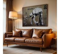 Banksy Art| I am Your Father Framed Poster Print Wall Art Image Home Decor Artworks Framed Poster Different Sizes and Colours
