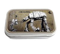 Banksy Art I Am Your Father Slim Hinged 1oz Tin Tobacco Storage