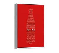 Banksy Bansky People Are Taking The Piss Canvas Floater Frame Print Picture Art - White Frame 16 inch wide x 24 inch high