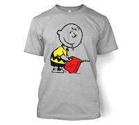 Banksy Charlie Brown Firestarter T-shirt - Sport Grey XX-Large (50/52")