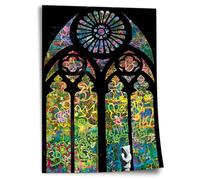 Banksy Church Cotton Poster - Graffiti - Colorful and Modern Street Art Marketing, Unframed Art Print, Mural - A4, A3, A2, A1, A0, XXL
