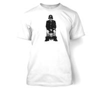 Banksy Copper On Toilet T-Shirt - White XX-Large (50/52")