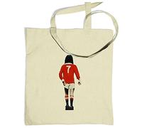 Banksy George Best Tote Bag - Natural One Size Tote Bag