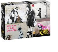 Banksy Girl On A Stool Urban Art Puzzle