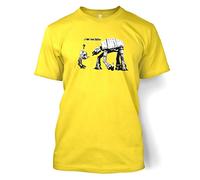 Banksy I Am Your Father T-shirt - Daisy Yellow Large (42/44")