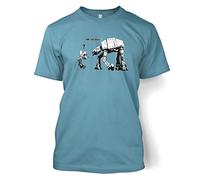 Banksy I Am Your Father T-shirt - Stone Blue XX-Large (50/52")