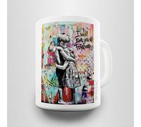 Banksy - I Will Love You Forever Gift Mug