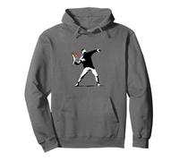 Banksy Love Is In The Air Graffiti Modern Art PAPL2171 Pullover Hoodie