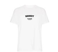 Banksy Men's T-Shirt - White / 3XL