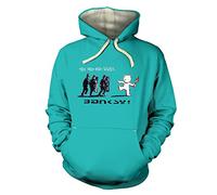 Banksy Mild Mild West Premium Hoodie - Lagoon Medium (42" Chest)