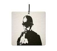 Banksy Rude Copper Car Air Freshener (Street Art/Graffiti/Xmas Christmas Stocking Filler/Secret Santa/Novelty Scented Gift)