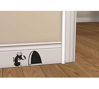 Banksy Skirting Board Sticker Decal Wall Art Bedroom Living Room Lounge