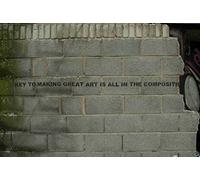 Banksy The Key To Making Great Art A4 Sign Metal