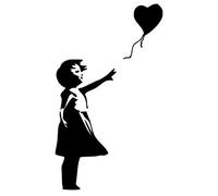 Banksy Theres Always Hope Adult Rude Symbol Bumper Sticker Car Van Bike Sticker Decal Free P&P
