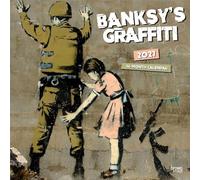 Banksy's Graffiti Official 2027 12 X 24 Inch (Hanging) Monthly Square Wall Calendar Plastic-Free: Original BrownTrout-Kalender [Mehrsprachig] [Kalender]