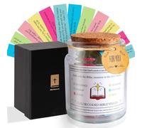Banlilu Christian Gifts for Women Men, Bible Verse Jar, Read Me When Bible Verses Jar for Emotions and Feelings, Graduation gift, Bible Verses in a Jar, Prayer Hope Jar