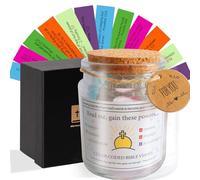 Banlilu Christian Gifts for Women Men, Bible Verse Jar, Read Me When Bible Verses Jar for Emotions and Feelings, Graduation gift, Bible Verses in a Jar, Prayer Hope Jar