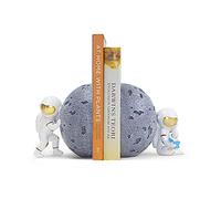 Banllis Astronaut Decorative Bookend Book Ends for Office Decorative Bookends for Shelves, Book Holders for Shelves, Bookends Decorative Books, Modern Bookends for Heavy Books Holder, Book Stoppers