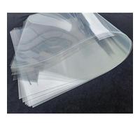 BANLTRE 12-Pack Clear 12" x 16" 6mil Craft Plastic Sheets for Cricut, Non-Acidic, Heat Tolerant, Reusable, Glossy Finish