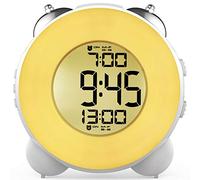 Banne Bon Loud Alarm Clock for Heavy Sleepers with Optional Alarm Dual Alarm Setting Snooze Function Night Light Bedside Battery Powered Clock